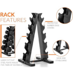 Stalak za tegove - Dumbbell A rack (5 par)