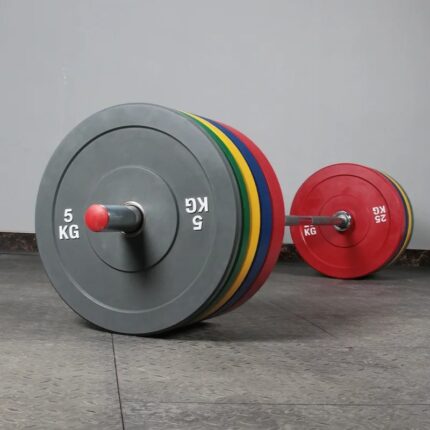 OLIMPIJSKI BUMPER TEG 51mm u boji - 5KG (sivi)