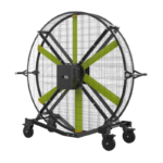 DHZ Standing Fan 260cm with golden wings FS400