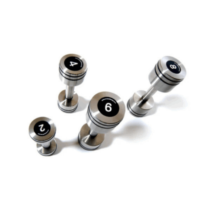 Escape Classic Steel Dumbbells - Okrugle Bućice tegovi par 2kg